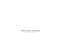 Desktop Screenshot of boutiqueestates.com